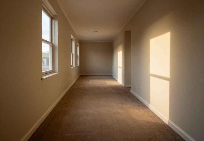 Dry, restored subfloor after moisture removal in Dover Heights